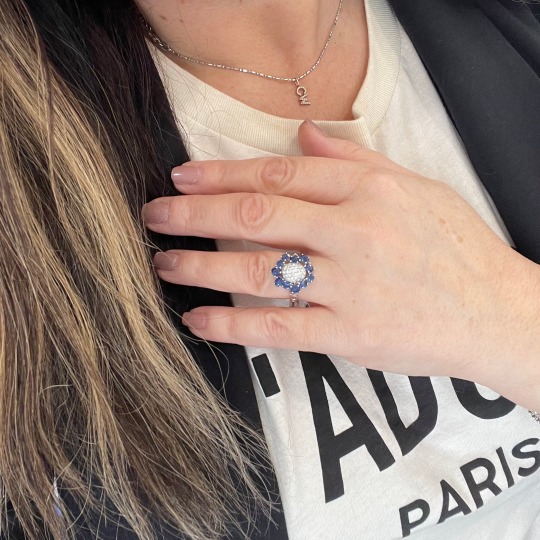 Sapphire Cocktail Ring
