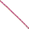Pink Tennis Bracelet (2mm).