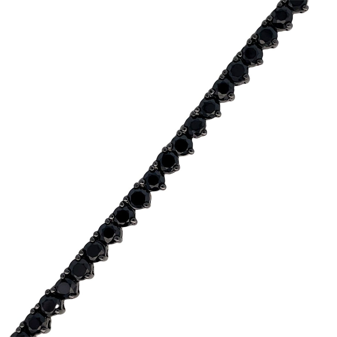 Black Tennis Bracelet (3mm)