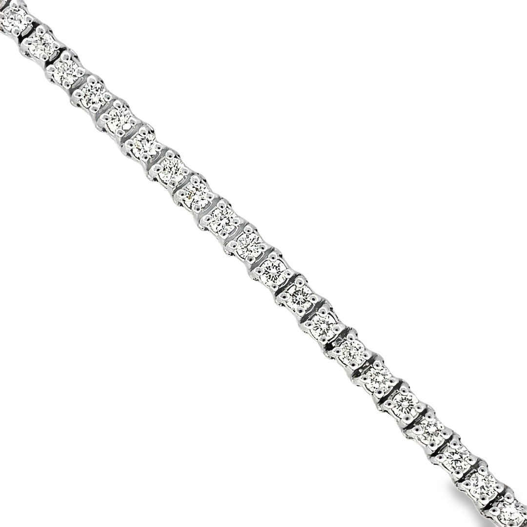 14K Diamond Tennis Bracelet