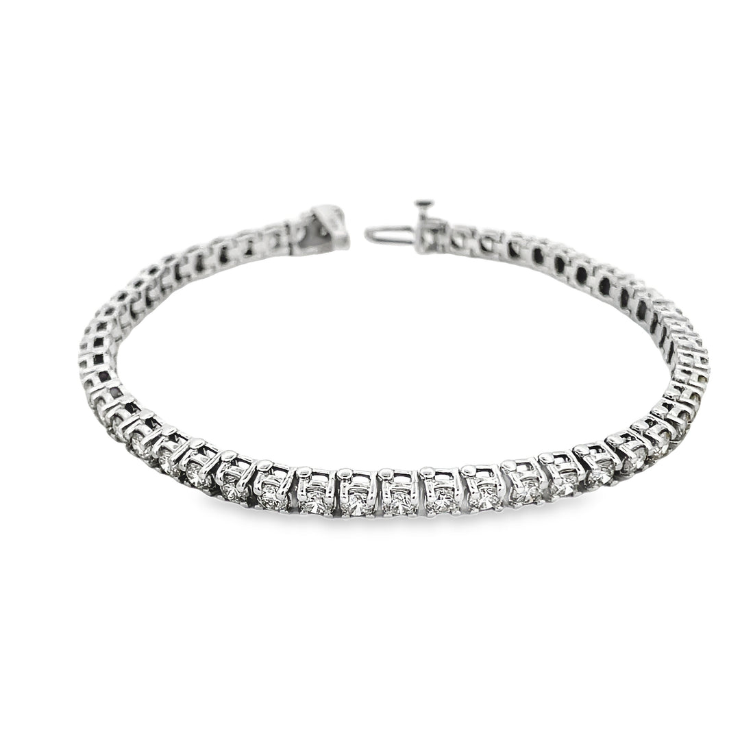 14K Diamond Tennis Bracelet