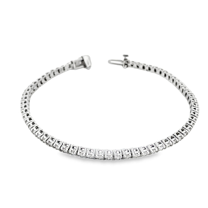 14K Diamond Tennis Bracelet