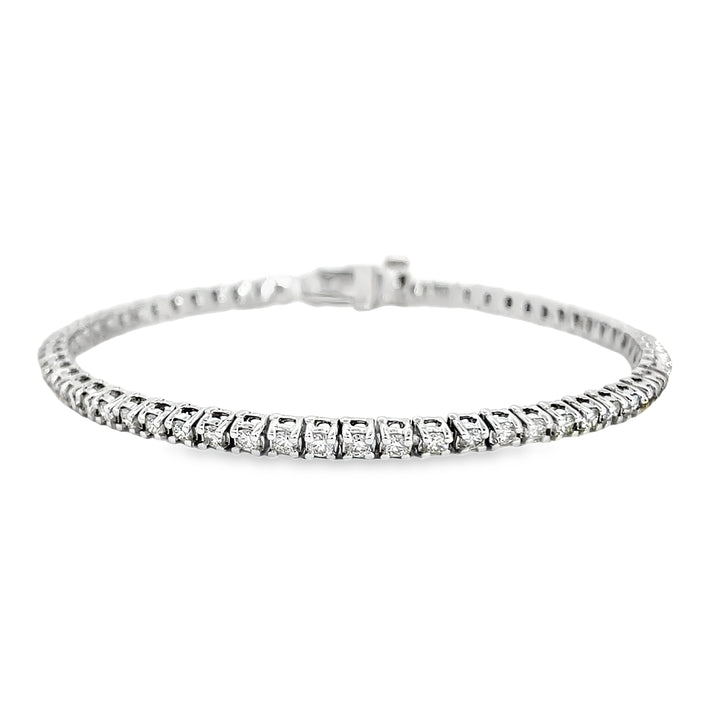 14K Diamond Tennis Bracelet