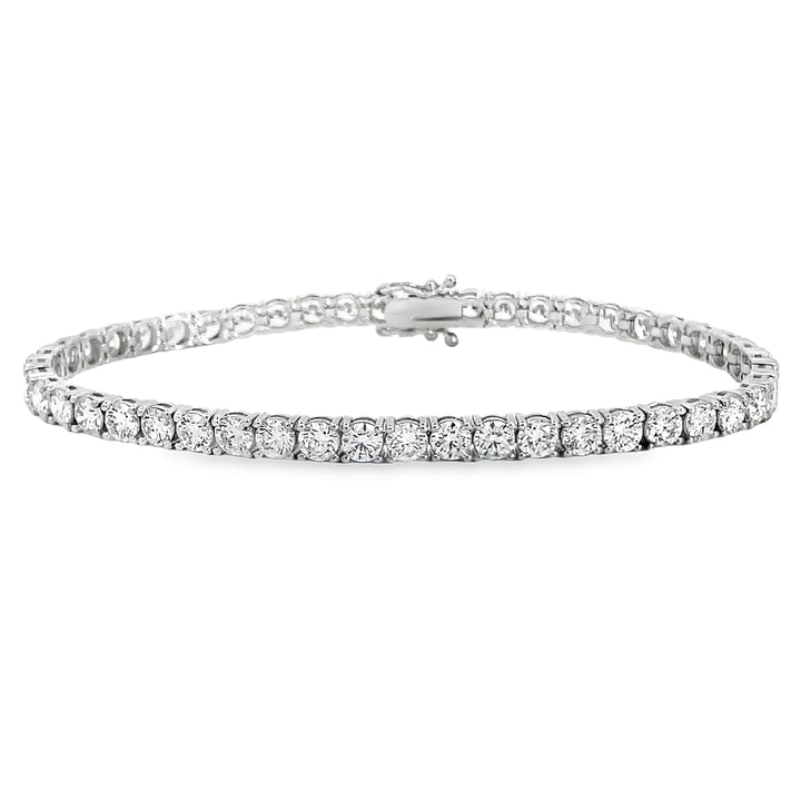 14K LAB Grown Tennis Bracelet