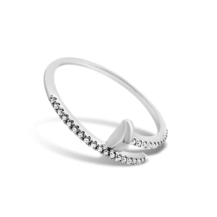 Diamond Minimal Nail Ring