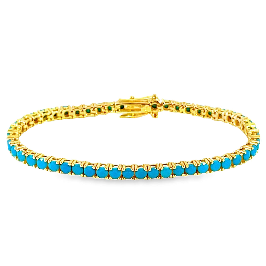 Turquoise Tennis Bracelet