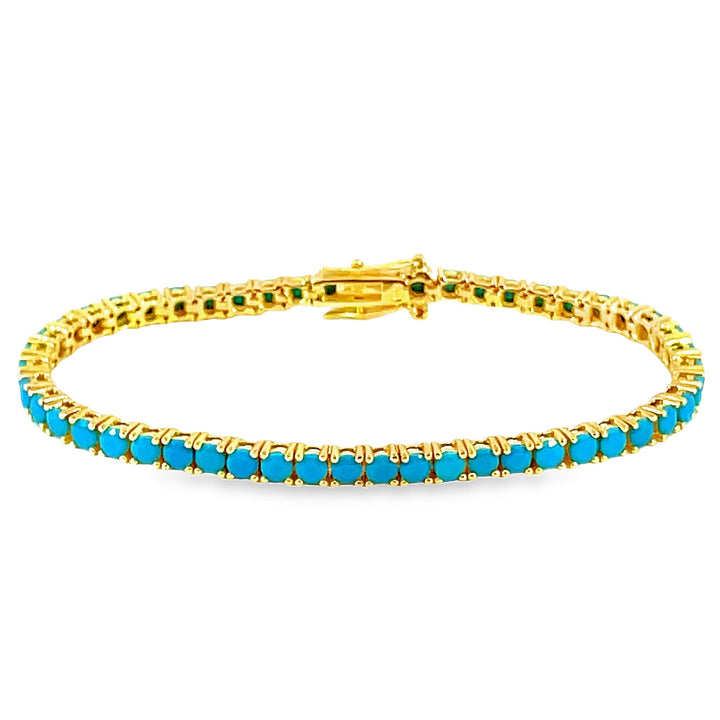 Turquoise Tennis Bracelet