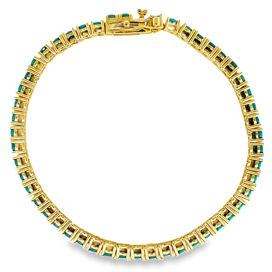 Turquoise Tennis Bracelet