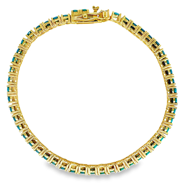 Turquoise Tennis Bracelet