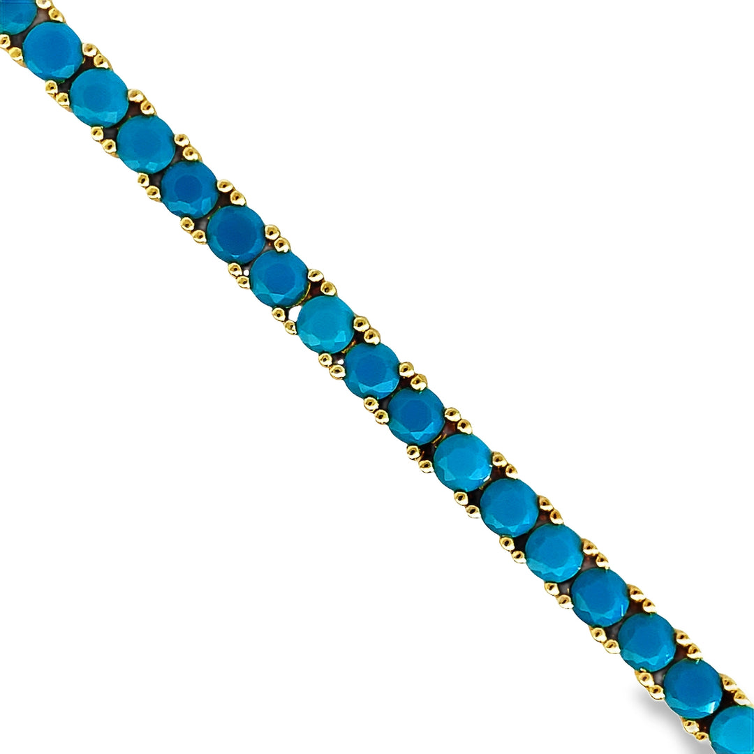 Turquoise Tennis Bracelet