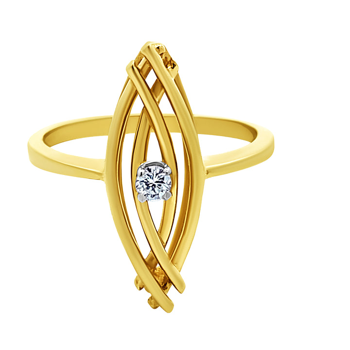 14K Vintage Cocktail Ring