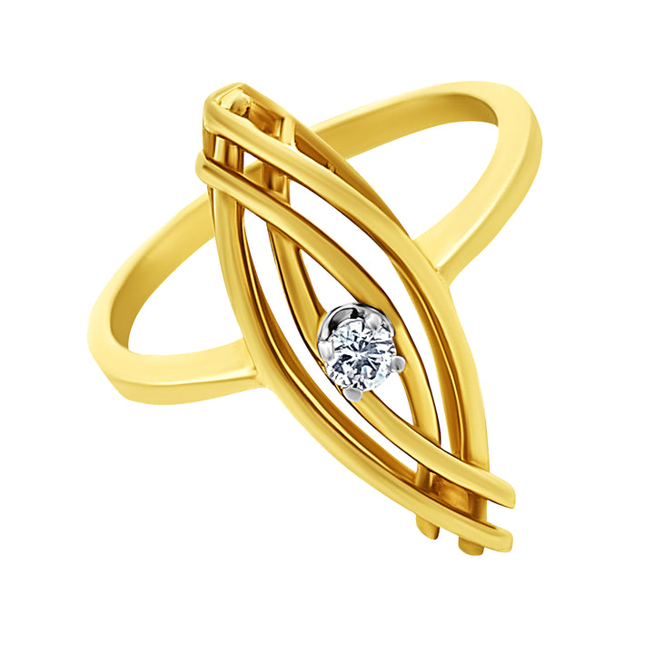 14K Vintage Cocktail Ring