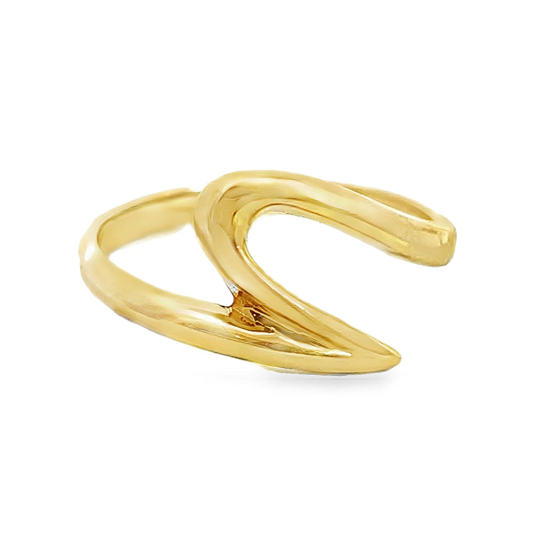 14K Modest Wave Ring