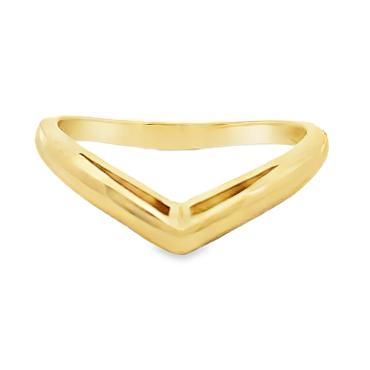 14K Curved Band Ring
