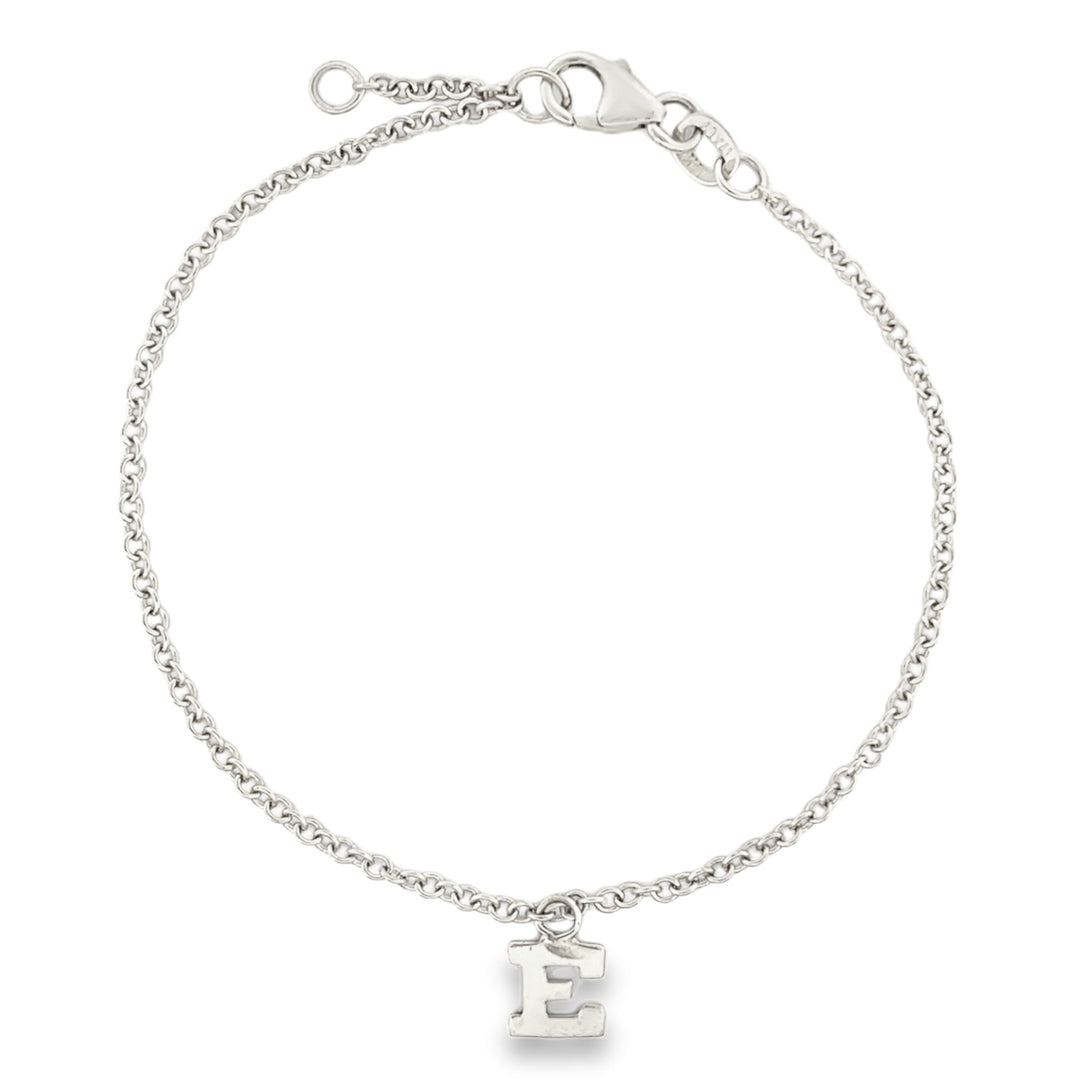 14K Initial Charm Bracelet