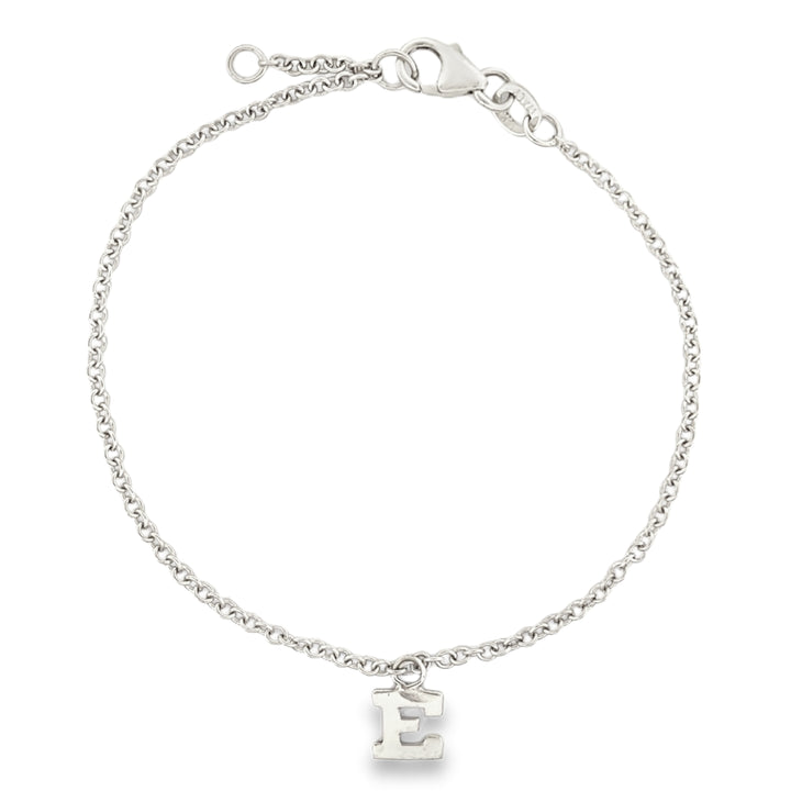 14K Initial Charm Bracelet