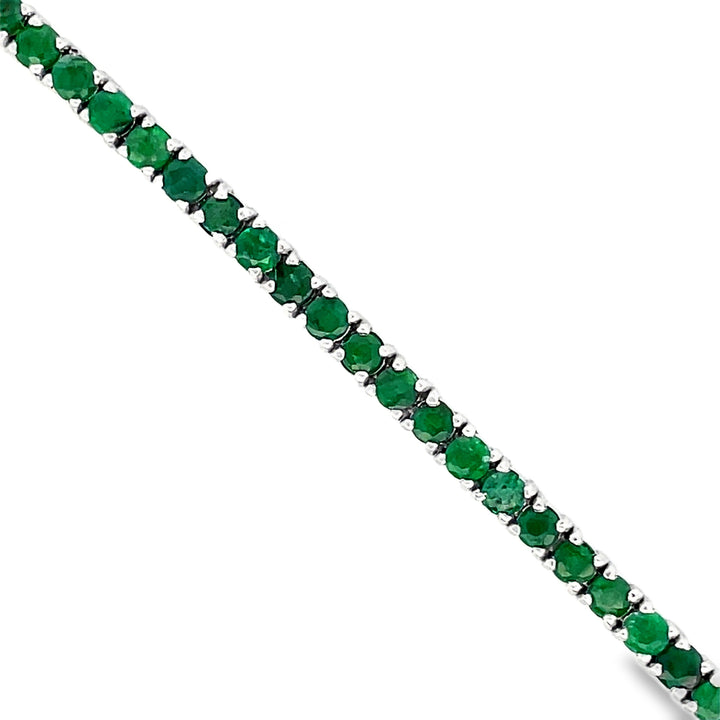 Classic Emerald Tennis Bracelet