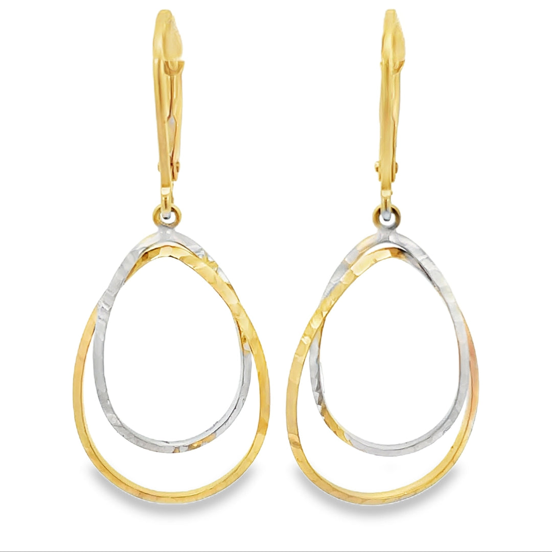 Intertwining Two Tone Leverback