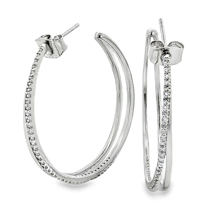 Split Hoop Earrings