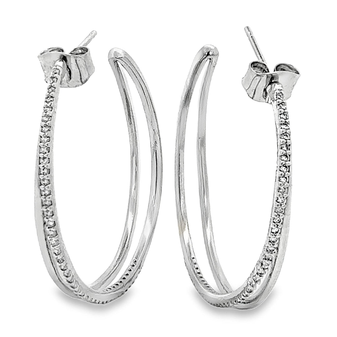 Split Hoop Earrings