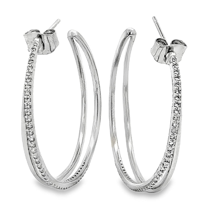 Split Hoop Earrings