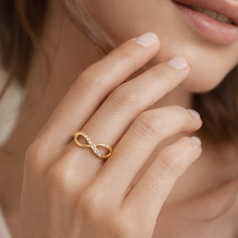 Petite Infinity Ring