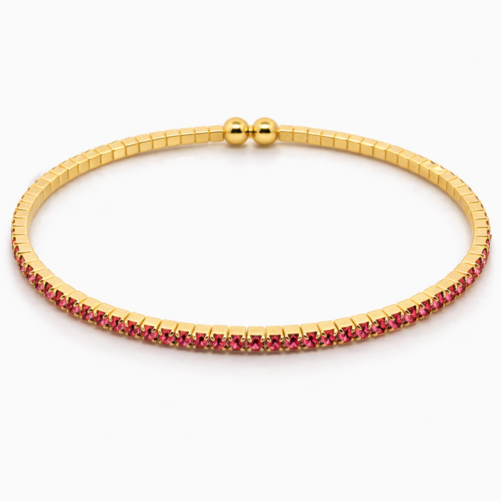 Rainbow & Pink Kids Wrap Bracelet