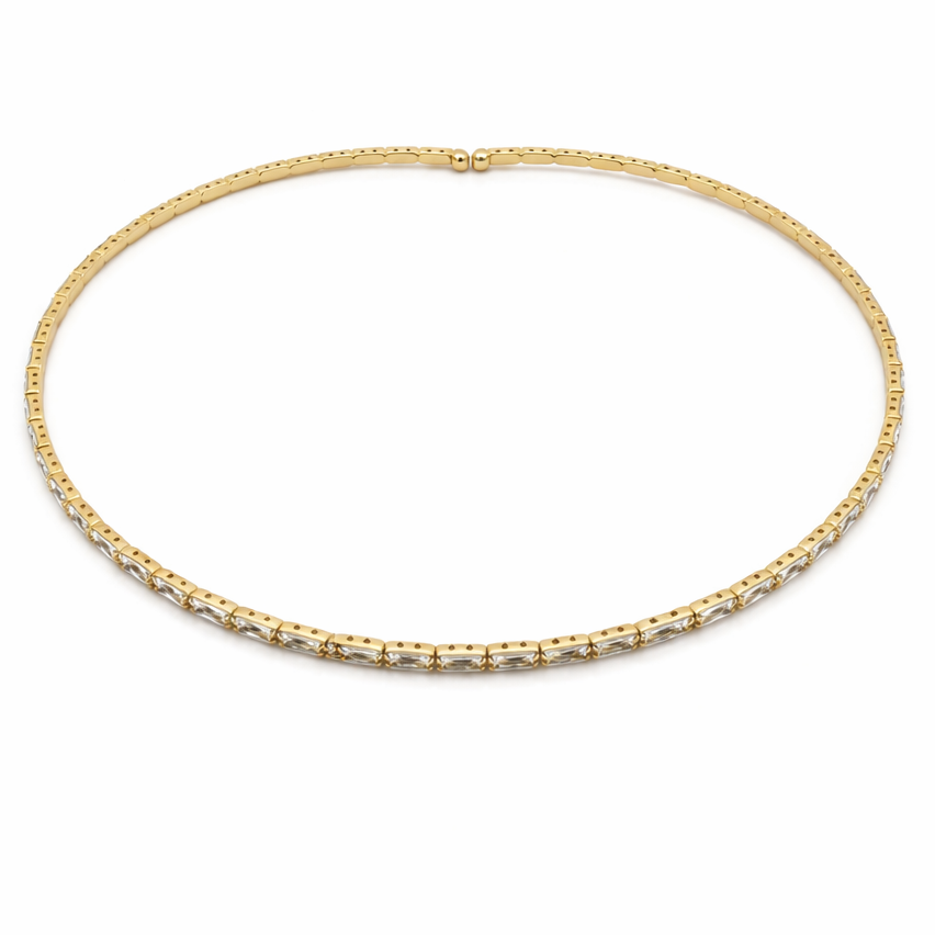 Baguette Slide on Tennis Choker