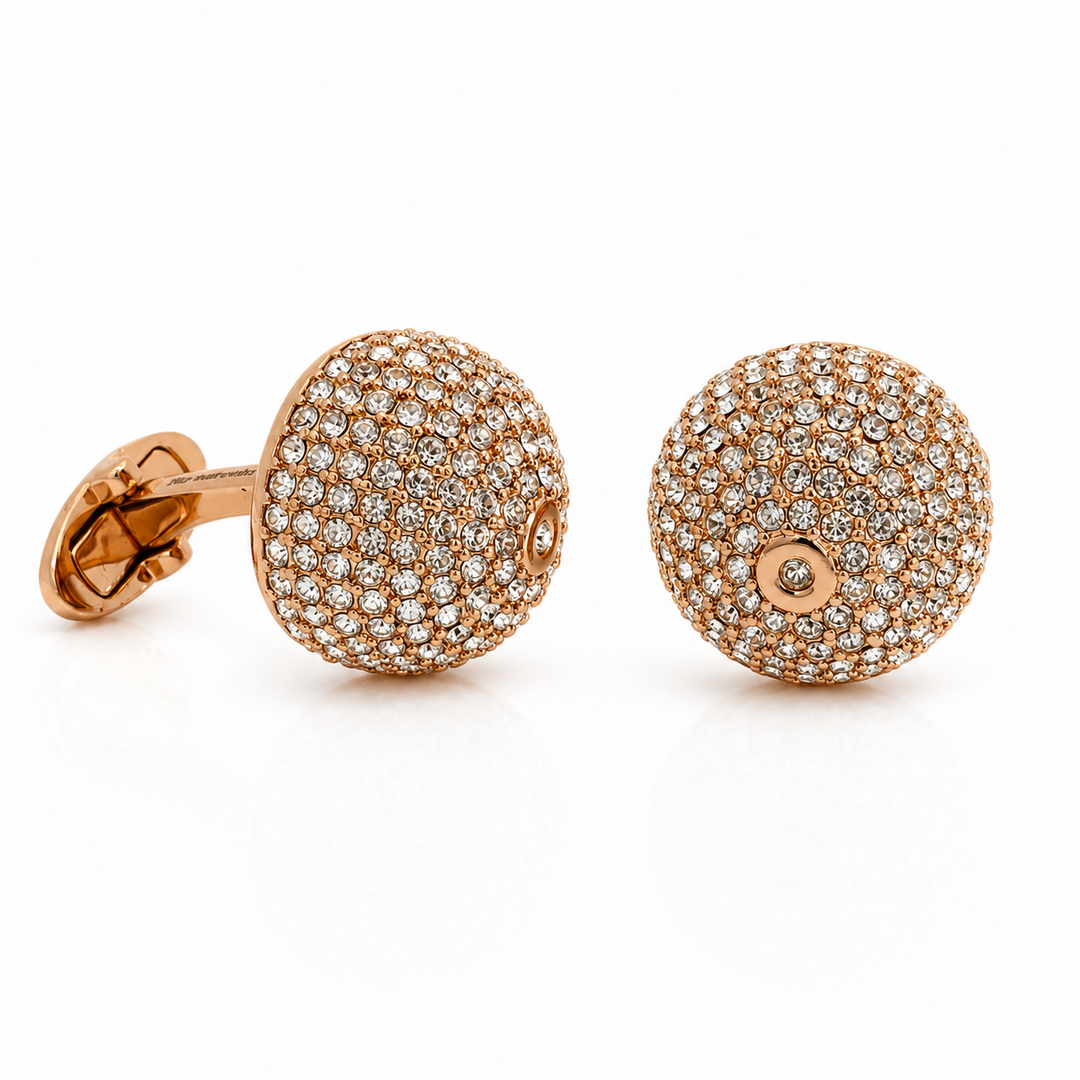 Fine Swarovski Crystal Cufflinks