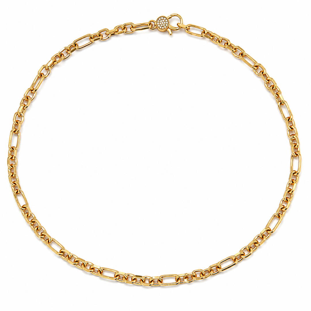Glossy Link Chain Necklace