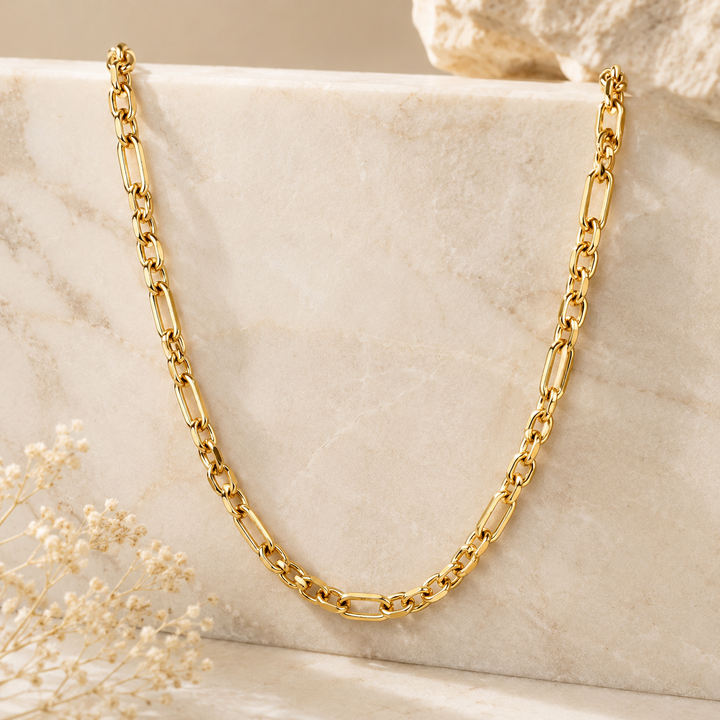 Glossy Link Chain Necklace