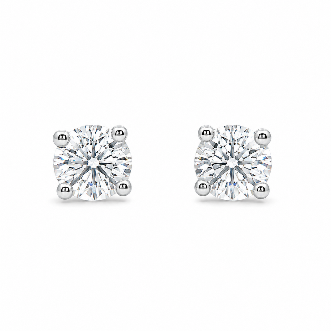 Lab Diamond Studs (1 Carat)