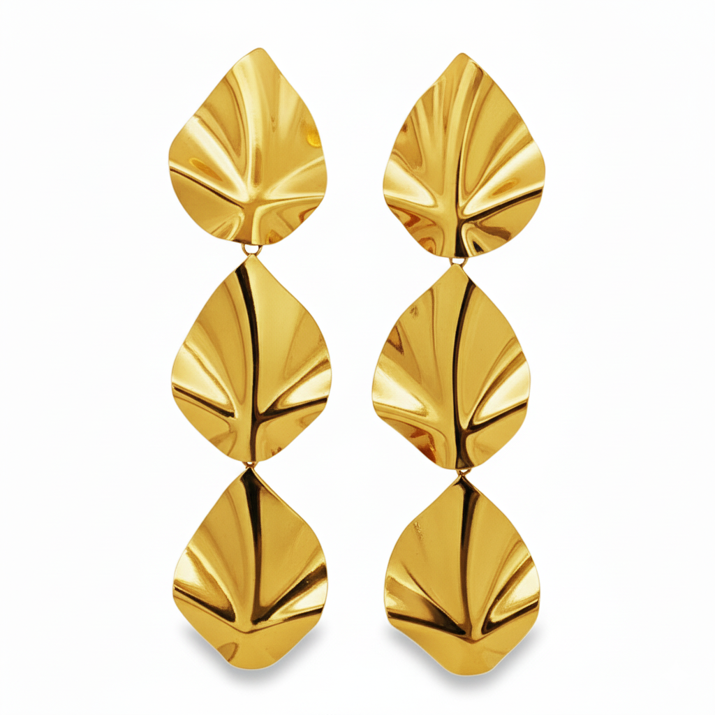 Three Tier Statement Earring