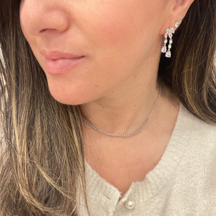 Floral Drop Earrings