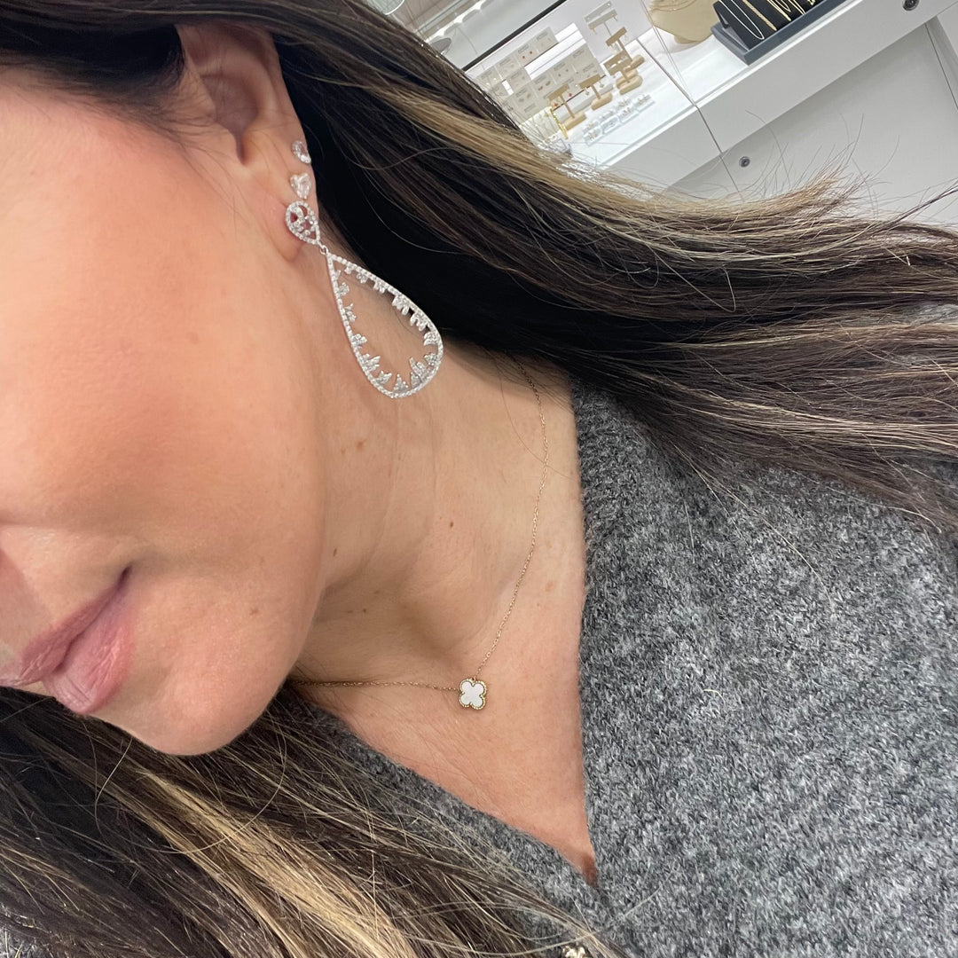 Teardrop Dangle Earrings