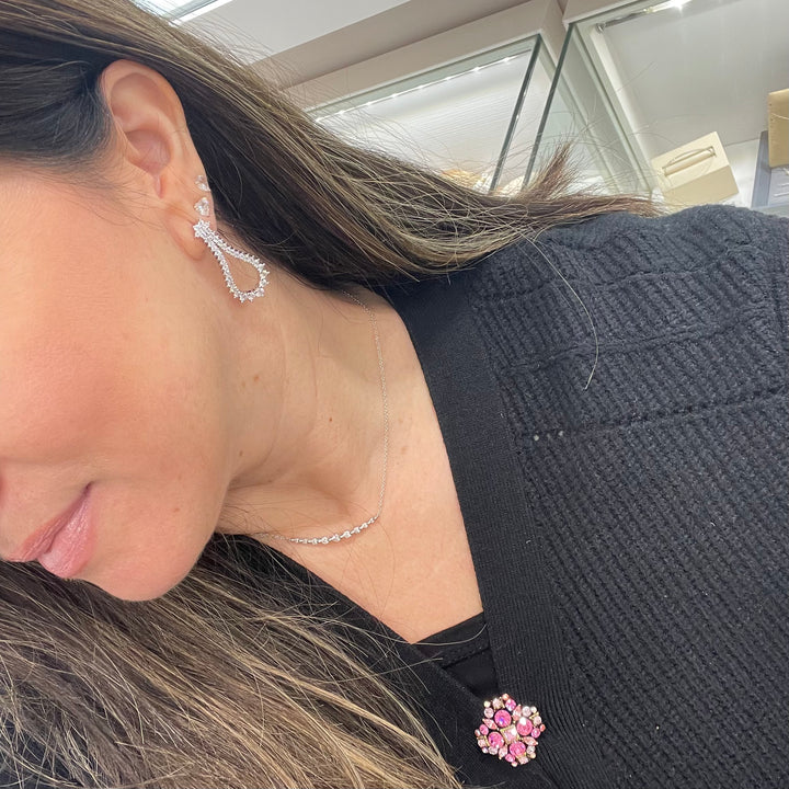 Pear Shaped Drop Earrings