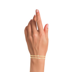 Cuban Link Bezel Diamond Bracelet