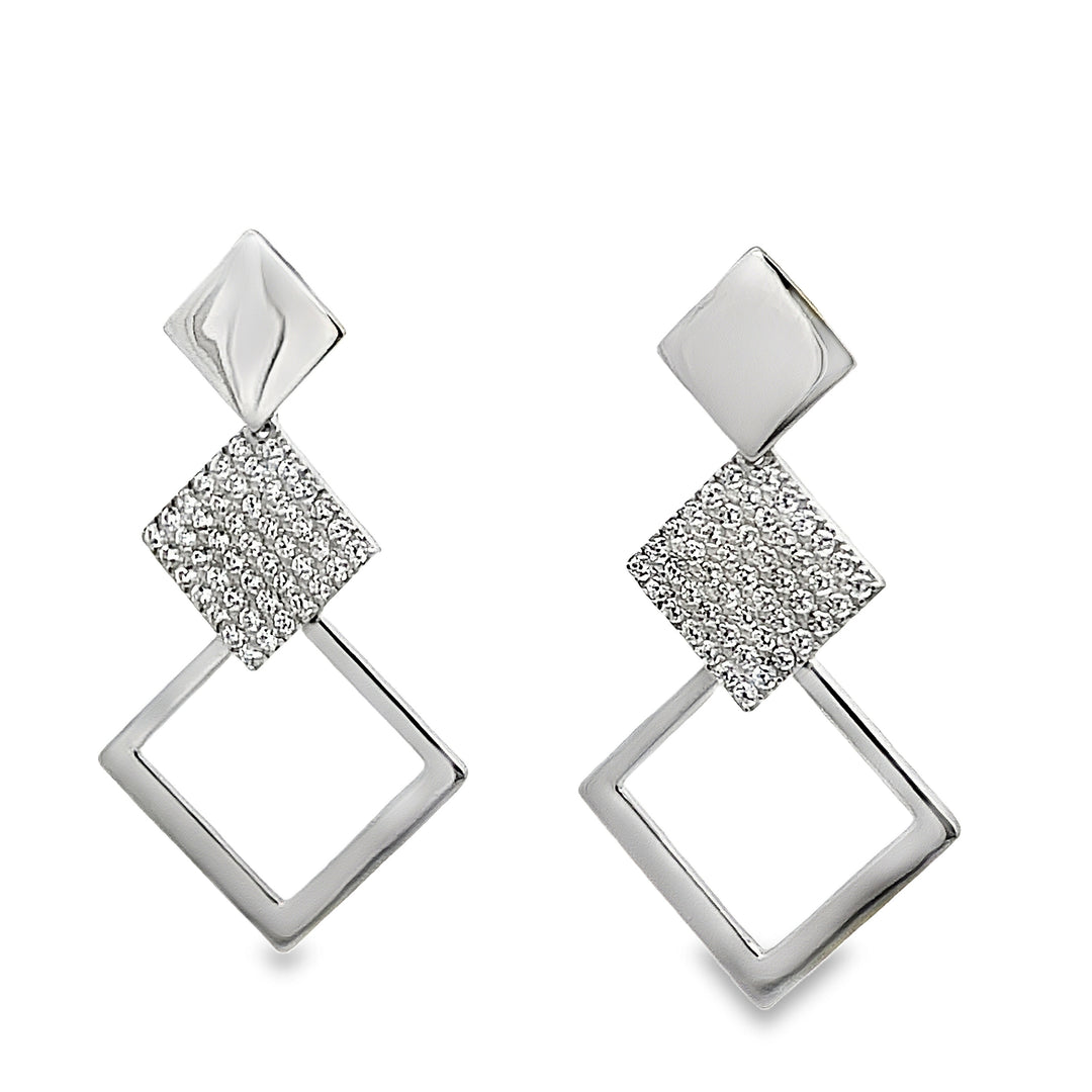 Dazzling Geometric Earring