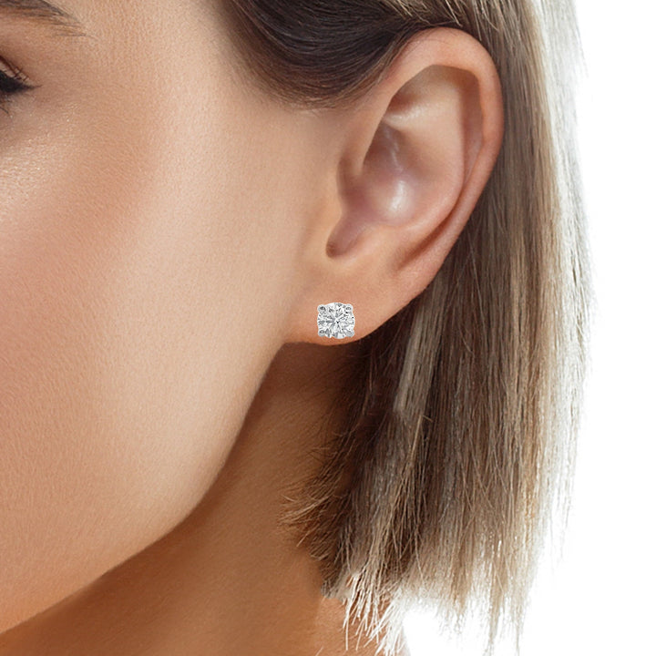 Lab Diamond Studs (1 Carat)