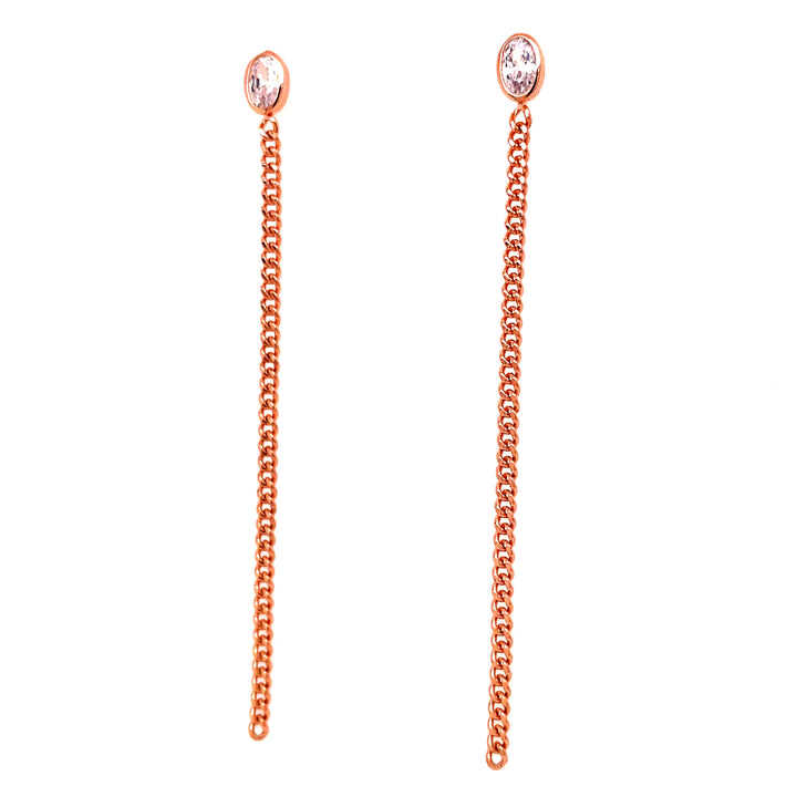 Slim Chain Earring