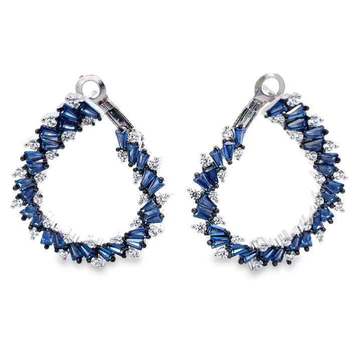 Open Teardrop Earrings