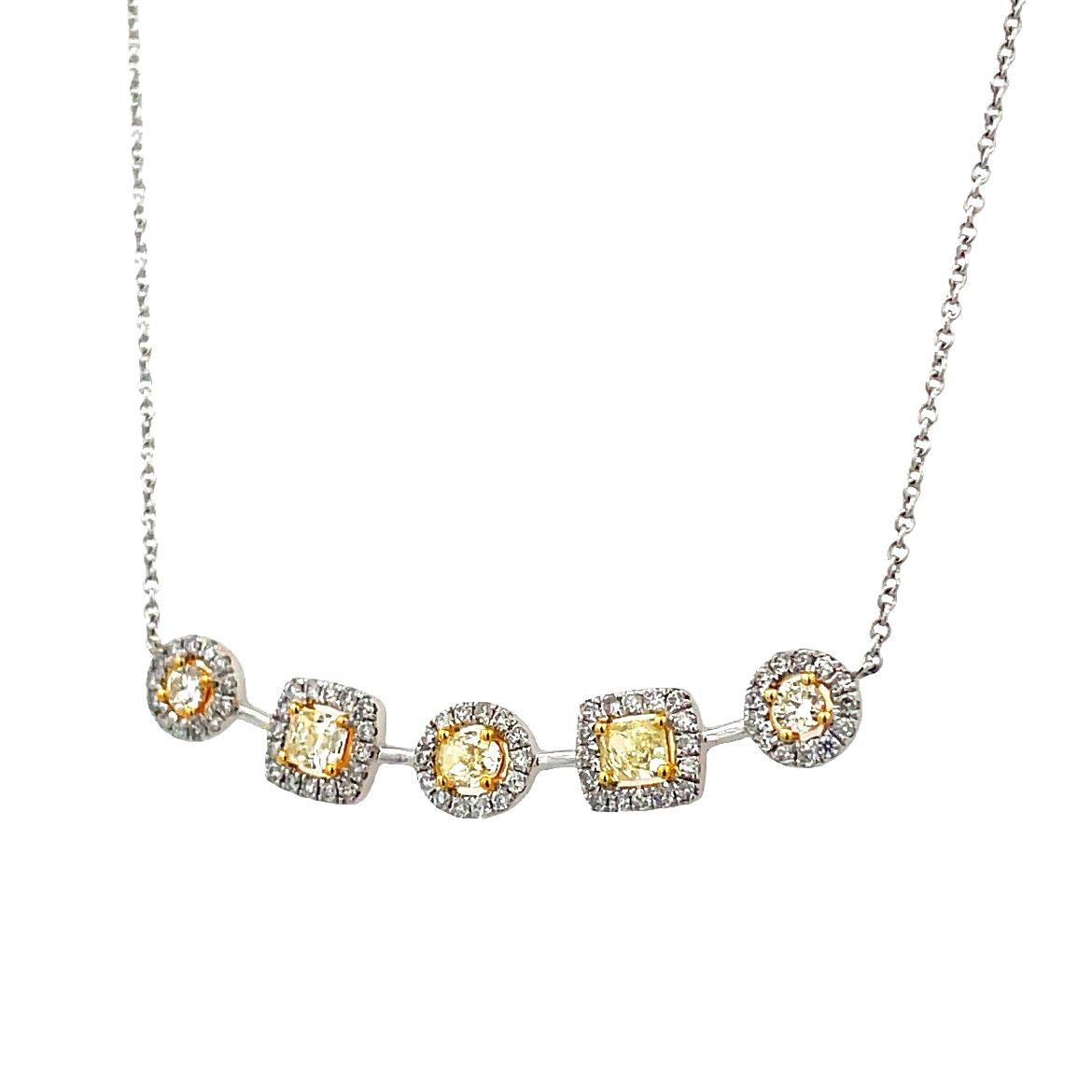 0.75CT Diamond Multi Shaped Fancy Necklace Prong Bar Pendants Diamonds 14K  White Gold Yellow Gold Rose Gold - Etsy