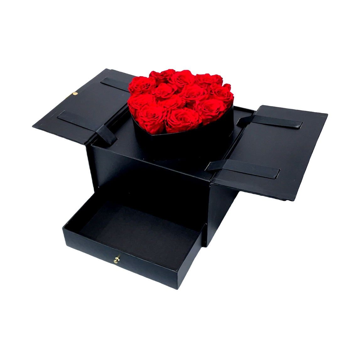 Jewelry Presentation Box With Roses