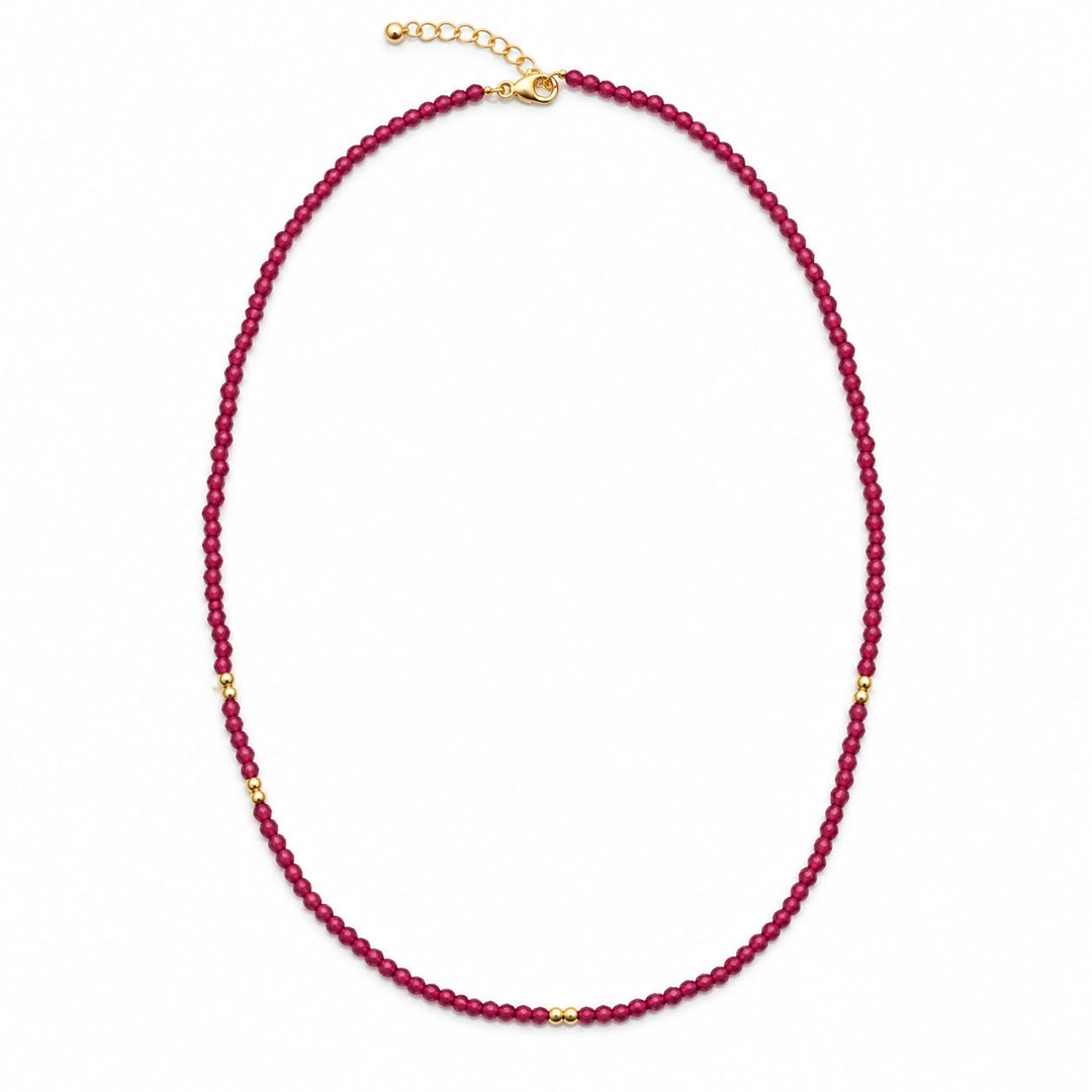 Beaded Gemstone Necklaces