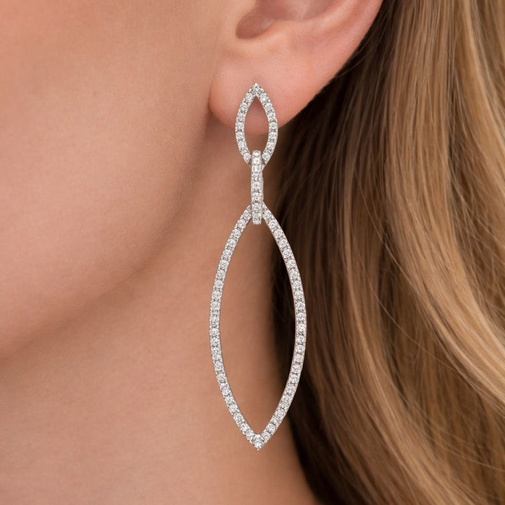 Teardrop Crystal Earrings