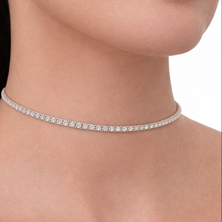 Thin Slide on Tennis Choker