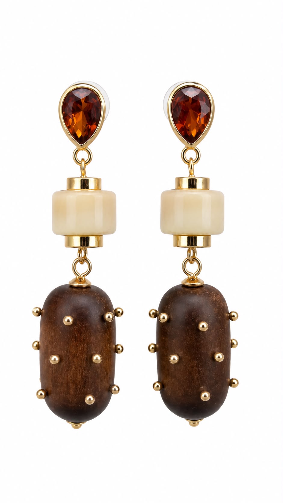 Beaded Drop Earrings