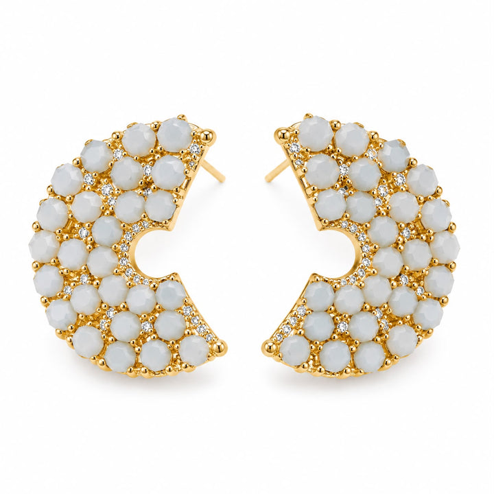 Crystal Bead Earrings