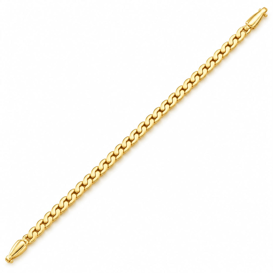 Flat Rope Chain Bracelet