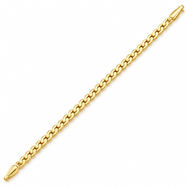 Flat Rope Chain Bracelet